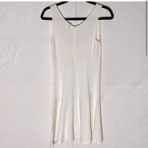 Maggie Ward Off White Ivory Mini Dress M